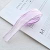25mm Nuevo borde de tambor resorte color gasa con accesorios hechos a mano DIY pasador de lazo casero material para cuerda de pelo