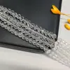 Cuentas Planas de Ábaco de 4 mm Cuentas de Vidrio de Cristal Cuentas de la Rueda de la Fortuna Ropa DIY Cuentas Sueltas Accesorios para el Cabello Accesorios para Bufanda y Collar