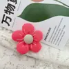 Nuevo bordado relleno de algodón flor de cinco pétalos tela tridimensional accesorios para el cabello accesorios para tocado ventas directas de fábrica