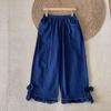 Novedad Primavera 2025 Ropa Interior para Mujer Pantalones de Pierna Recta Pantalones Cortos Japoneses Jeans con Bordes de Madera y Orejas de Madera Estilo Nicho Adelgazantes