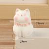 Accesorios de Resina de Gato de Dibujos Animados Lindos Tridimensionales Pegamento de Crema DIY Pasador de Pelo Hecho a Mano Diadema Taza de Agua Flor para Zapatos Decoración