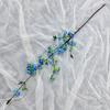 Nuevos Adornos de Sala de Estar de Sauce de Nieve Enrollado a Mano Simulado, Adornos Florales, Flores Falsas, Arreglo Floral de Escritorio, Adornos para Fotografía, Ramos Hechos a Mano