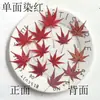 Hoja de Arce Natural Pegatinas de Hojas Hechas a Mano Especímenes de Plantas Flores Secas Flores Prensadas Marcadores de Libros Bar Cóctel Decoraciones Creativas