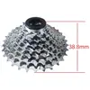 Cassette de Bicicleta de 8 Velocidades, Piñón Libre de Acero 11-32T, Plateado, Diámetro Exterior de 122 mm, Diámetro Interior de 34 mm, 370 g, para Bicicleta de Carretera