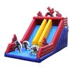 Trampolín Inflable Grande para Exteriores de Fábrica Castillo Inflable Grueso de PVC Castillo Travieso Tobogán Inflable Grande de Spider-man