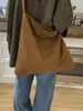 Bolsa Feminina Casual de Grande Capacidade 2026 Novo Modelo Versátil Bolsa Transversal para o Dia a Dia Estilo Descontraído Bolsa Tote Bolsa Saco