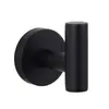 Gancho para Toalla de Acero Inoxidable 304 Gancho para Bata de Baño Gancho Individual para Ropa Gancho para Abrigos Hotel Metal Amazon Transfronterizo