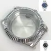Acessórios para Relógio Masculino 40mm Vidro Mineral Janela de Data Compatível com Movimento Mingzhu 2813, Fornecimento Exclusivo Transfronteiriço