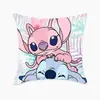 Almofada Criativa da Série Cartoon Stitch, Capa de Almofada Fofa para Casa, Quarto, Sala de Estar, Capa de Almofada de Encosto Ultramacia