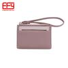 Nova Carteira Feminina Curta Coreana de Nicho com Toque de Luxo, Porta-Cartões Ins, Carteira com Zíper Color Block para Estudantes