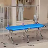 Puesto Callejero de Mercado Nocturno Estante Plegable Mesa de Puesto Portátil Multifuncional Perchero para Ropa Estante para Puestos Mesa para Eventos de Exposición