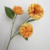 3 Cabezas de Flores de Caléndula Artificiales para Decoración de Salón de Bodas, Arreglo de Escenas y Arreglos de Paredes Florales