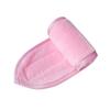 Velcro Yoga Tela de Rizo Salón de Belleza Lavado de Cara Maquillaje Diadema Transpirable Absorbente de Sudor Turbante de Belleza