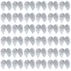 En Stock Al Por Mayor Lazo Cableado de 1 cm Flor Pequeña Accesorios para Ropa Interior y Ropa Decoración DIY Mariposa de 3 Puntos