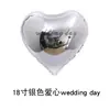 Globos de Estrella de Cinco Puntas de 18 pulgadas, Globos de Corazón de Papel de Aluminio, Globos al por Mayor de Fábrica Original con Diseños Impresos para Decoración de Ambiente