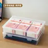 Caja de Almacenamiento de Efectivo para Billetes, Monedas Conmemorativas y Cambio Pequeño; Caja de Plástico para Caja Registradora