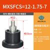 Perilla de pasador de indexación mini de acero inoxidable émbolo SPMXSM pasador de resorte de bloqueo de tarjeta MXSFCS/PMXSB/XMXTS