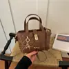Bolso de mano acolchado estilo Chanel transfronterizo, simple y elegante, bolso cruzado tipo cubo de gran capacidad para el día a día, bolsa tipo cesta de verduras