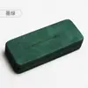 Al por mayor En stock Algodón y Lino Estuche para Gafas Simple Ins Creativo Marco de Estuche para Gafas Caja de Almacenamiento para Miopía Estuche de Cuero