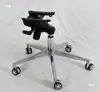 Base Giratoria de Aleación de Aluminio de Cinco Garras para Silla de Oficina, Soporte de Asiento, Silla de Computadora para Ocio, Silla Mecedora para Trabajar, Base Elevable