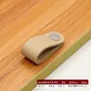Mesita de Noche Puerta de Armario Asa de Cuero Colorida Nórdico Moderno Minimalista Agujero Único Asa de Cuero Asa de Cuero para Muebles