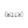 Férulas Dentales de Hip Hop, Férulas Dentales de Dientes Puntiagudos Brillantes Estilo Europeo y Americano, Accesorios Dentales Personalizados de Hip Hop, Férulas Dentales de Vampiro para Halloween