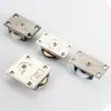 Trilho para Porta de Correr de Guarda-Roupa Espesso Roldana Silenciosa Trilho Deslizante Superior e Inferior Acessórios para Trilho Deslizante