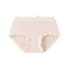 [empaque individual] ropa interior para niñas transpirable tipo piel desnuda cómoda antibacterial entrepierna de seda de morera elegante lujo ligero de hadas