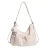Bolsa de Gran Capacidad para Mujer 2026 Nuevo Bolso Cruzado Casual de Hombro a Cuadros Bolso Casual de Cuero Suave de Alta Gama para Viajes