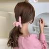 Acessórios de Cabelo Peludos Coreanos de Outono e Inverno, Presilhas de Garra de Cabelo, Grampos de Cabelo para Meninas, Presilhas Grandes Tipo Tubarão para a Parte de Trás da Cabeça, em Formato de Coração de Pelúcia