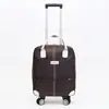 Bolsa de Viagem com Carrinho de Rodas Universal Removível, Mala de Mão Leve de Grande Capacidade, Bolsa de Bagagem de Tecido Oxford para Homens e Mulheres, à Prova d'Água