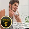 Kit de Cuidado para Barba, Kit com 2 Balms, Kit de Cuidado Modelador com Cera para Barba, Modelagem Masculina de Longa Duração