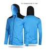 Venta Directa de Fábrica Impermeable con Capucha de Doble Capa para Exteriores Cortavientos Ropa de Fútbol para Adultos y Niños Chubasquero Chaqueta de Entrenamiento