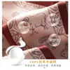 Bufanda de Seda Diagonal Floral Retro de Moda para Decoración del Cabello, Cinta Larga para Atar el Cabello, Cinturón de Cintura, o como un Pañuelo Largo Pequeño para Mujer