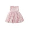 Vestido de Verão Infantil Wulibu com Renda 2026 Novo Saia Tutu Respirável Saia de Penas para Bebê