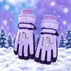 Guantes de invierno para niños de 3 a 17 años, gruesos, resistentes al frío, impermeables, a prueba de viento, antideslizantes, cálidos, para esquí y nieve.