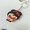 Regalo de boda caricatura llavero nupcial femenino coche creativo novio colgante de muñeca linda adornos de mochila