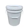 Barril Redondo de 25 kg Barril Químico para Pintura Fácil de Romper 25L Barril de Plástico Grado Alimenticio Barril para Pintura