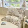 Juego de Falda de Cama Acolchada Estampada 100% Algodón Falda de Cama Engrosada Cubre Cama Funda Nórdica Ropa de Cama Individual Doble Comercio al por Mayor
