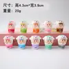 Decoração de Carro Criativa Fofa de Desenho Animado, Brinquedo Tendência Luminoso, Ornamento de Mesa de Resina 3D Fofo, Brinquedo Infantil Saco Surpresa