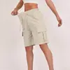 Shorts Casuales de Verano de Cintura Alta con Bolsillos, Pantalones Cargo, Moda Transfronteriza 2026 Tendencia Casual
