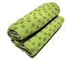 Toalha de yoga com bolinhas de ameixa, manta antiderrapante, toalha de yoga de fibra ultrafina, manta absorvente de suor, bolsa de rede grátis, tapete de tecido para fitness espessado