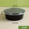 ¡Wow, Caja de Almuerzo Desechable de Plástico Hezhengxing, Tazón Redondo Transparente Espesado para Sopa, Caja de Almuerzo Especial a Prueba de Fugas para Llevar Frutas