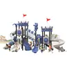 Conjunto Combinado de Tobogán para Exteriores para Jardín de Infancia, Comunidad Infantil, Instalaciones de Juego en Parques, Columpio Trepador, Tobogán Personalizado