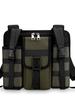 En stock Bolso de Hombro Multibolsillos Táctico Deportivo Cruzado Bolsa de Almacenamiento Herramientas Marca de Moda Compartimentado Bolso de Pecho para Niños