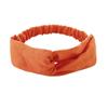 Banda elástica coreana para el cabello, banda para el cabello, diadema de gamuza, accesorios para el cabello de mujer, tocado festivo grande coreano al por mayor