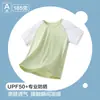 Camiseta de verano de manga corta para niños, ropa ligera de secado rápido, absorbe la humedad y repele el sudor, camiseta para niños, top de manga corta para niñas para exteriores