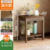 Nuevo soporte para plantas estilo chino, estantería de pie para sala de estar, balcón y uso en interiores; no hecho de madera maciza; adecuado para exhibir plantas en maceta y bonsáis de interior