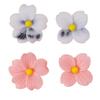 Colorida Flor de Cinco Pétalos Accesorios de Resina DIY Carcasa para Teléfono Móvil Parche de Pegamento Crema Banda Elástica Hecha a Mano Materiales de Producción de Accesorios para el Cabello