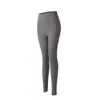 Conjunto de Roupa de Yoga com Sensação de Pele para Mulheres, Top Cropped de Gola Quadrada e Calça Longa Esportiva, Conjunto de Duas Peças Profissional para Treinamento Pilates Feminino, Outono